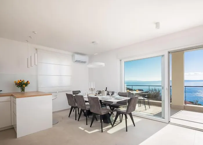 Villa Modern Maris - With Heated Pool & Sea View